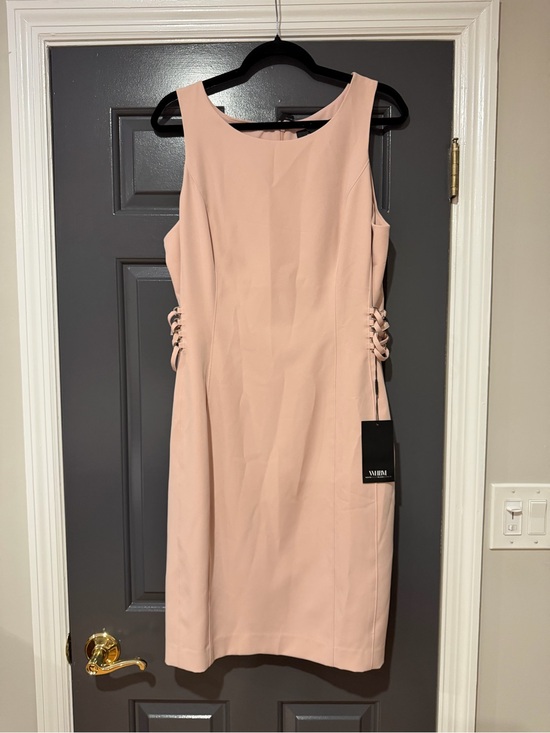 White House Black Market Dresses & Skirts - White House Black Market Sleeveless Blush Pink Sheath Dress